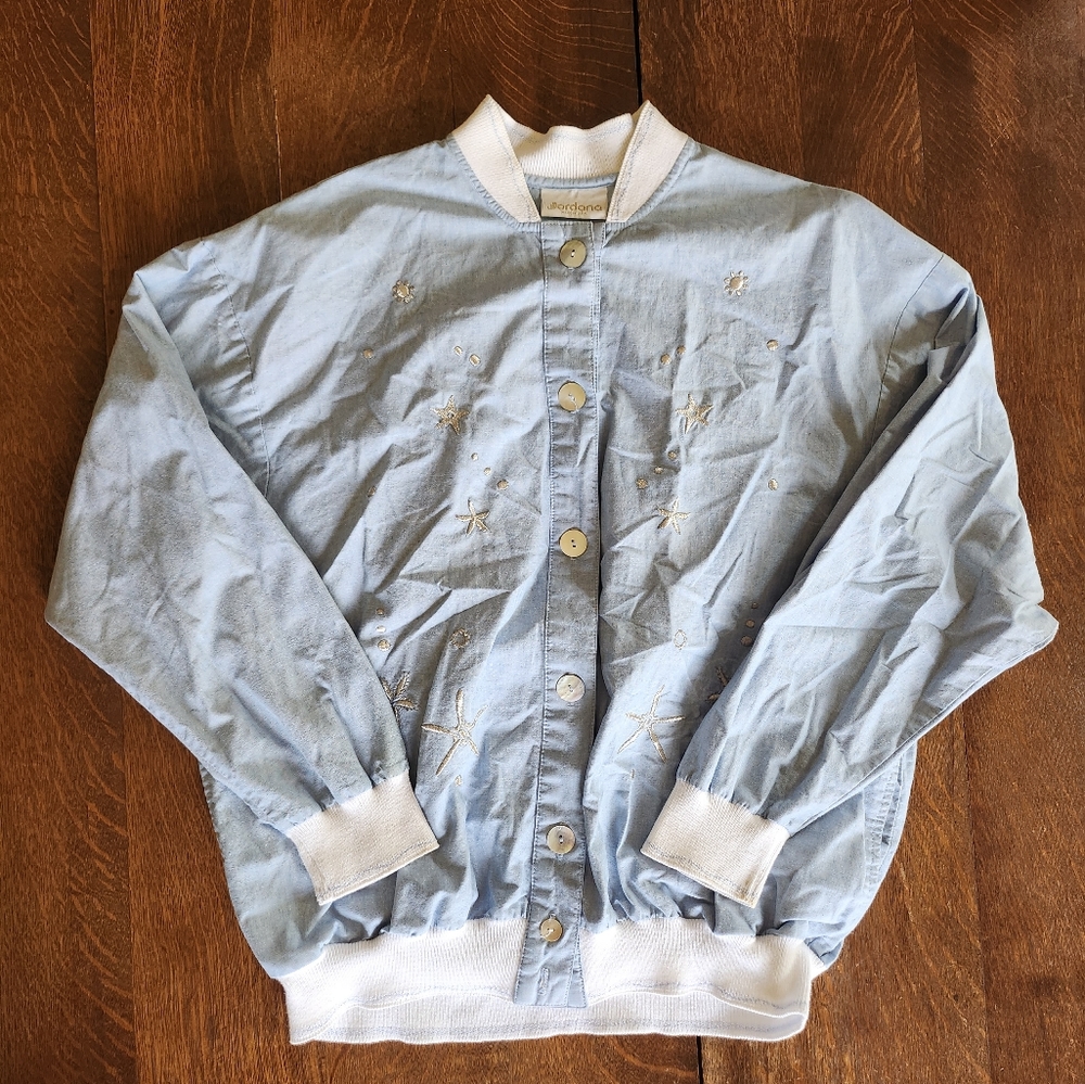 Jordana Embellished light weight cardigan Medium vintage